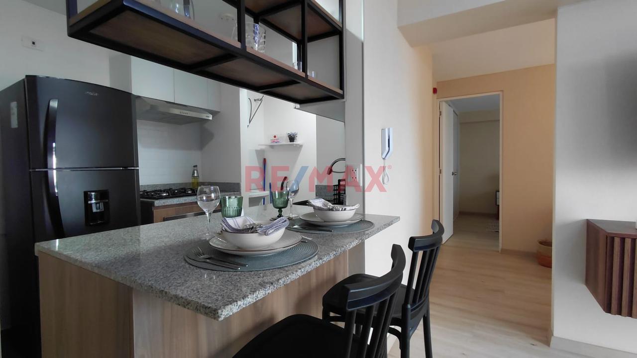 Alquiler De Departamento Amoblado En San Miguel - 1 Hab. Piso 9 Con Vista Panorámica — foto 8
