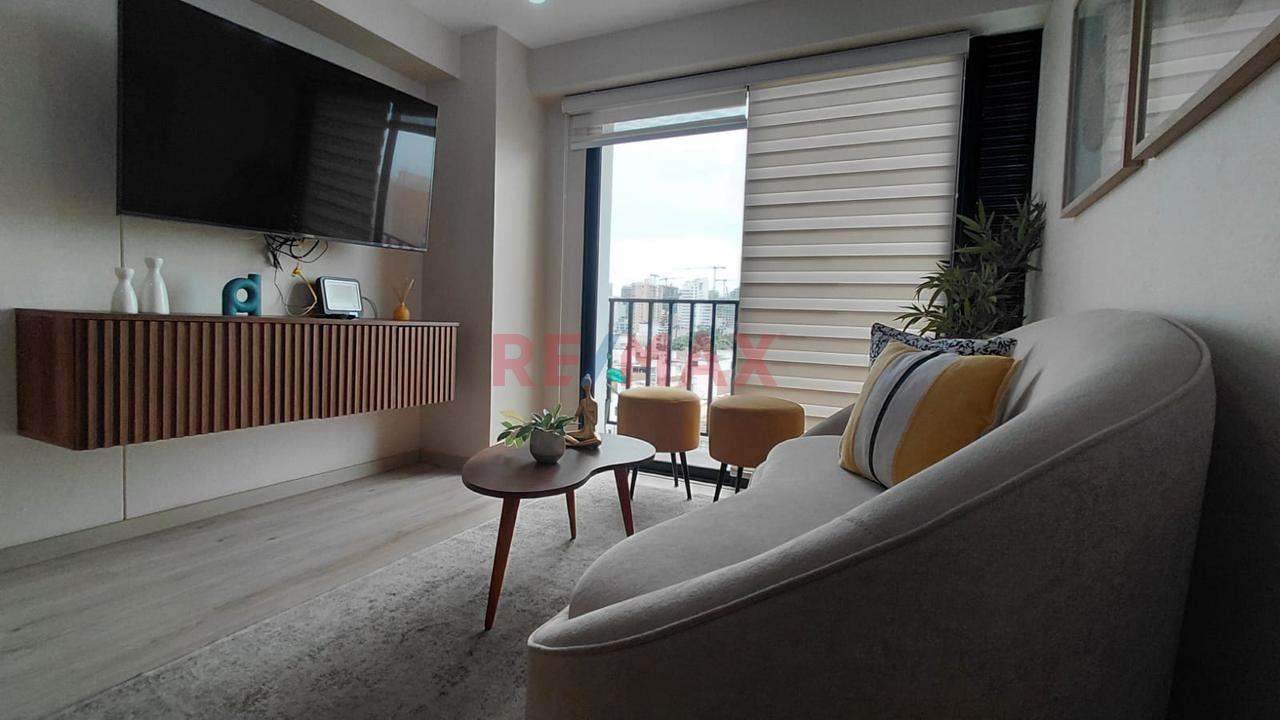 Alquiler De Departamento Amoblado En San Miguel - 1 Hab. Piso 9 Con Vista Panorámica — foto 7