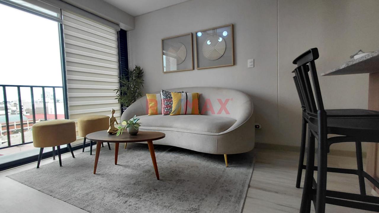 Alquiler De Departamento Amoblado En San Miguel - 1 Hab. Piso 9 Con Vista Panorámica — foto 6