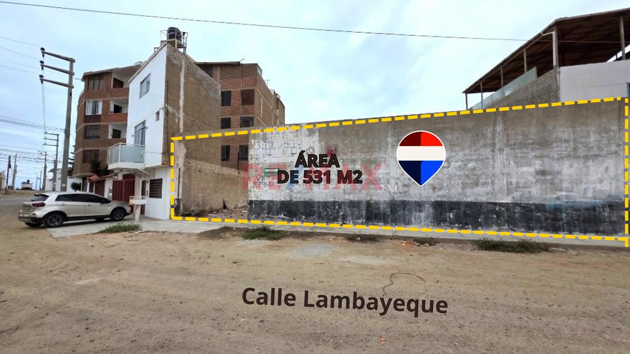 Terreno De 531 M2 Cerca Al 3Er Malecon De Pimentel. — foto 2