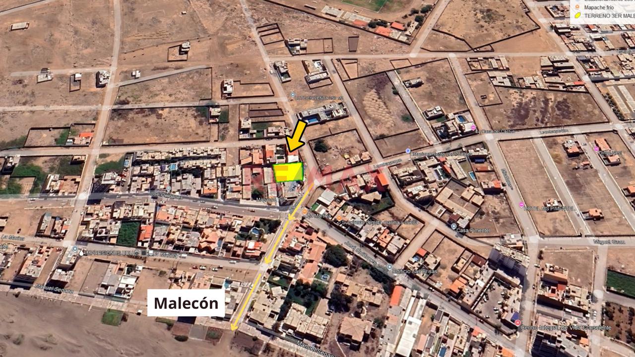 Terreno De 531 M2 Cerca Al 3Er Malecon De Pimentel. — foto 14