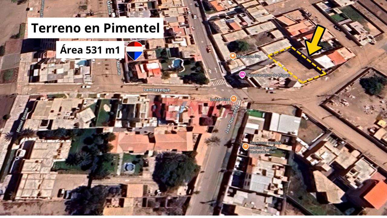 Terreno De 531 M2 Cerca Al 3Er Malecon De Pimentel. — foto 15