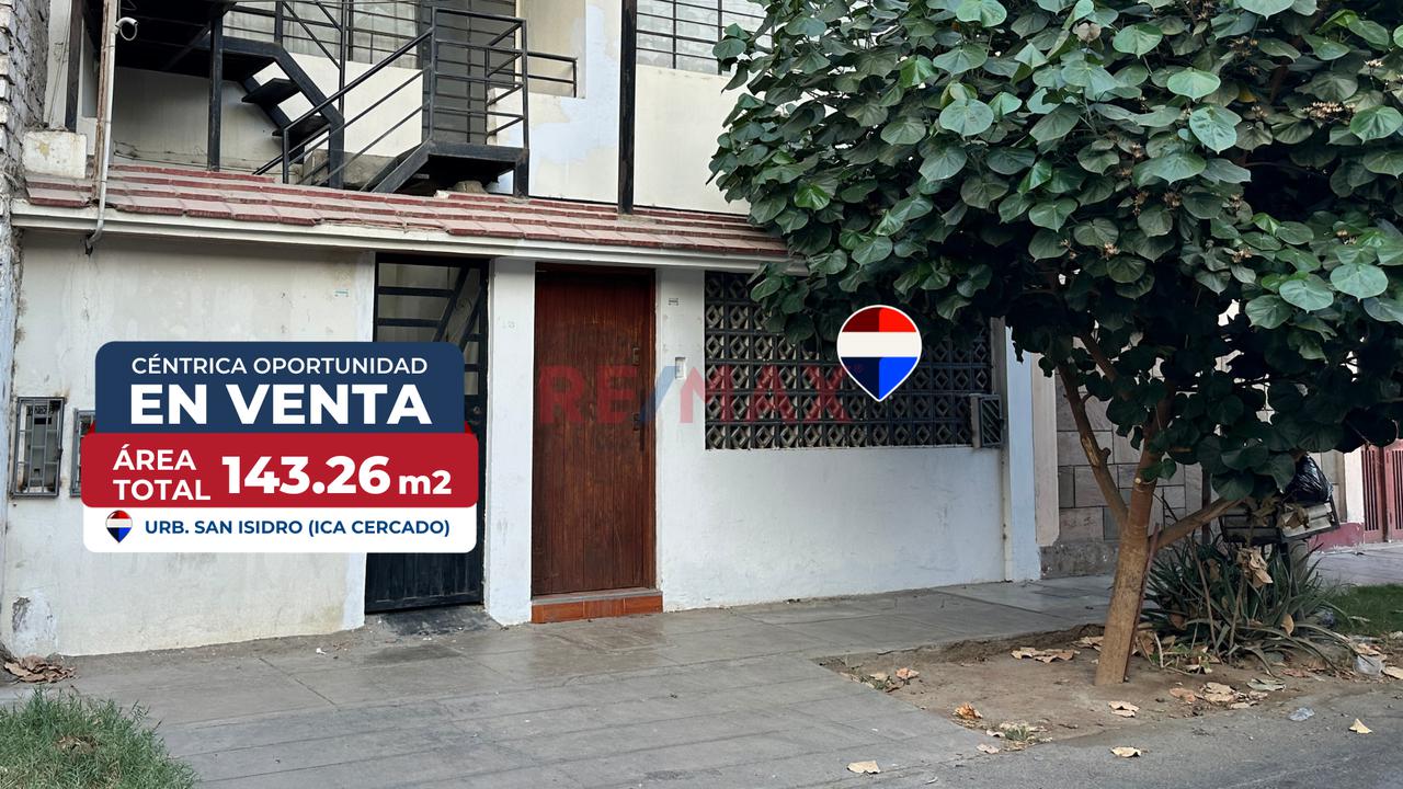 Propiedad Céntrica En Remate - Urb. San Isidro (Ica) - 1