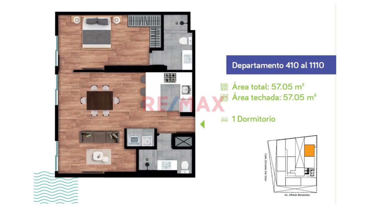 Departamentos En Miraflores De 1, 2 Y 3 Dormitorios — foto 10
