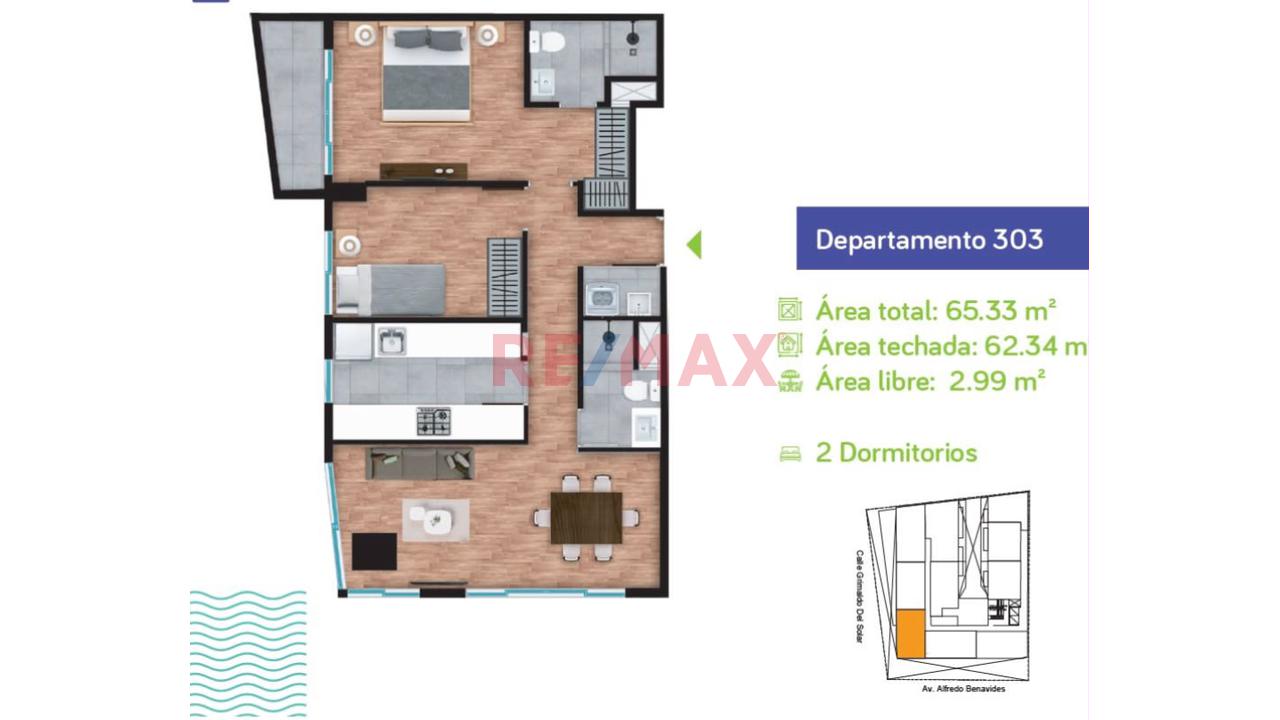 Departamentos En Miraflores De 1, 2 Y 3 Dormitorios — foto 11