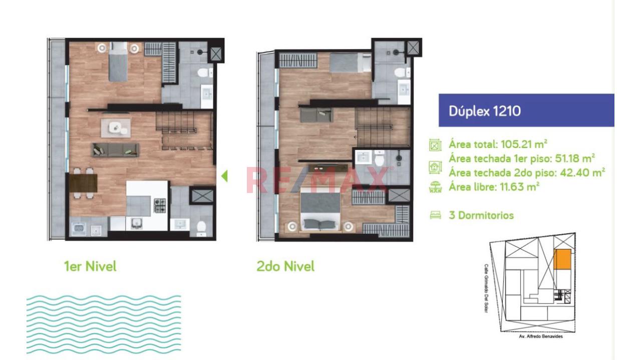 Departamentos En Miraflores De 1, 2 Y 3 Dormitorios — foto 9