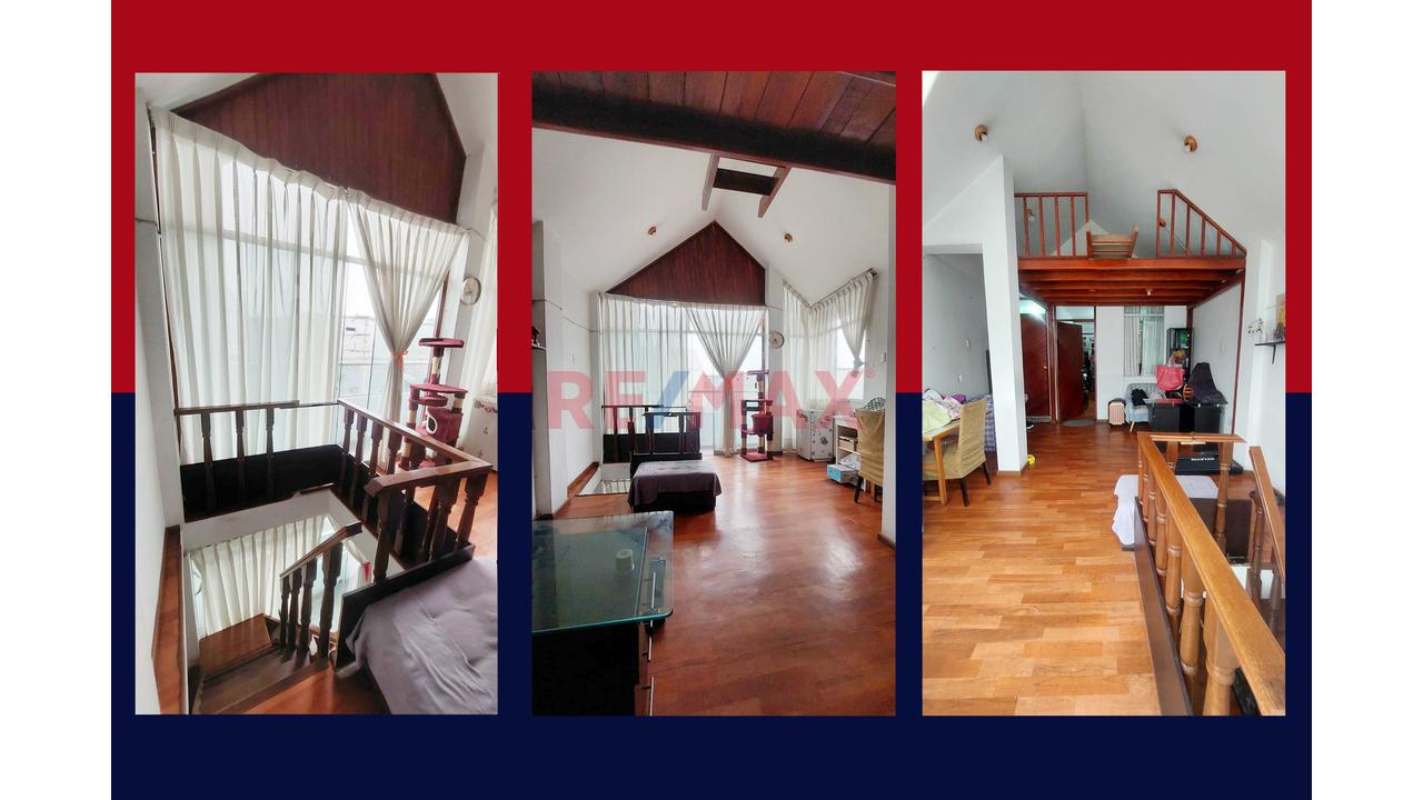 En Venta Duplex De 106 M2 - 3Er Y 4To Nivel - 4 Hab. - Ate - 15