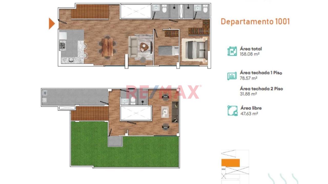 Departamentos En Venta En Santiago De Surco De 3 Dormitorios - 12