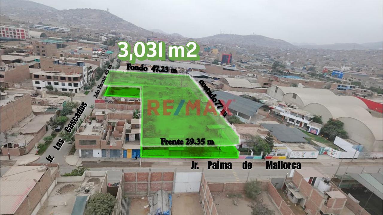¡Alquiler! Amplio Terreno Comercial / Industrial De 3,031 M² En Puente Piedra