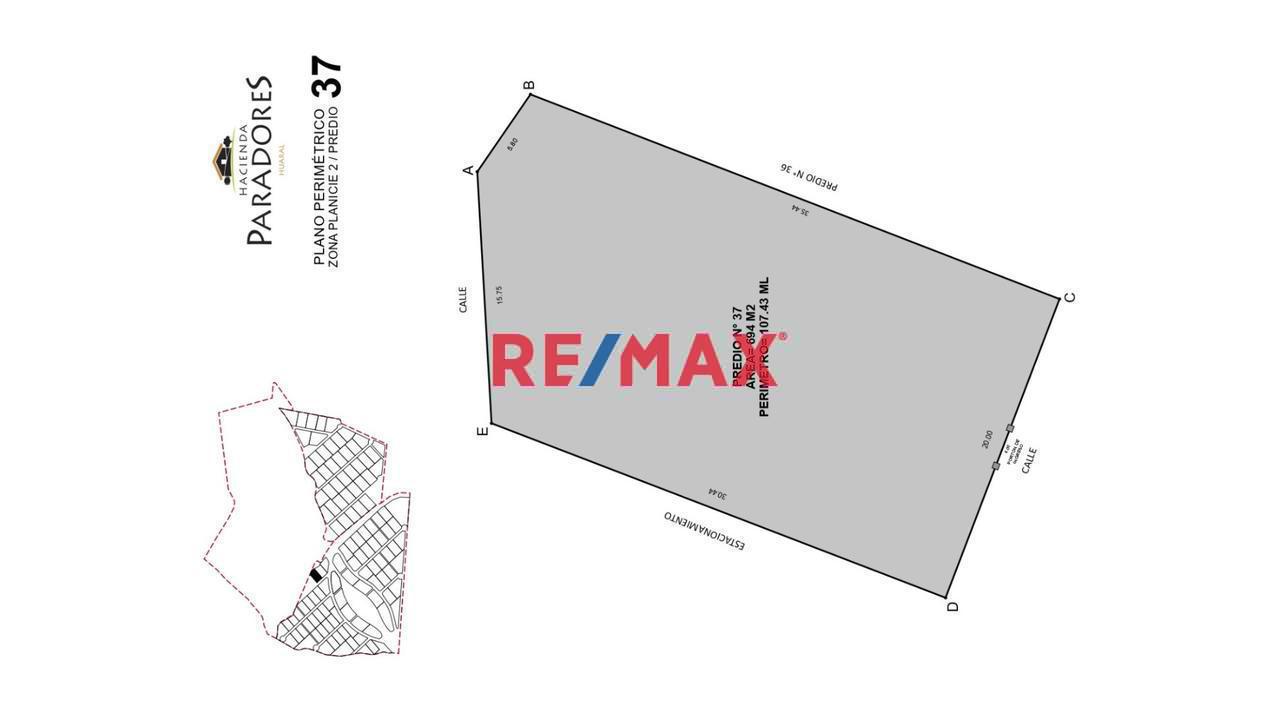 Terreno De 694 M² En Hacienda Paradores, Huaral – Excelente Oportunidad De Inversión