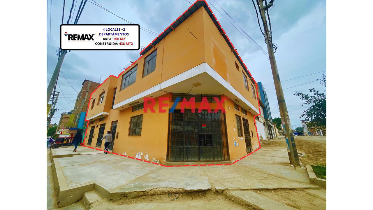 Venta Local Comercial En Esquina Urb. Las Brisas - Chiclayo - 1