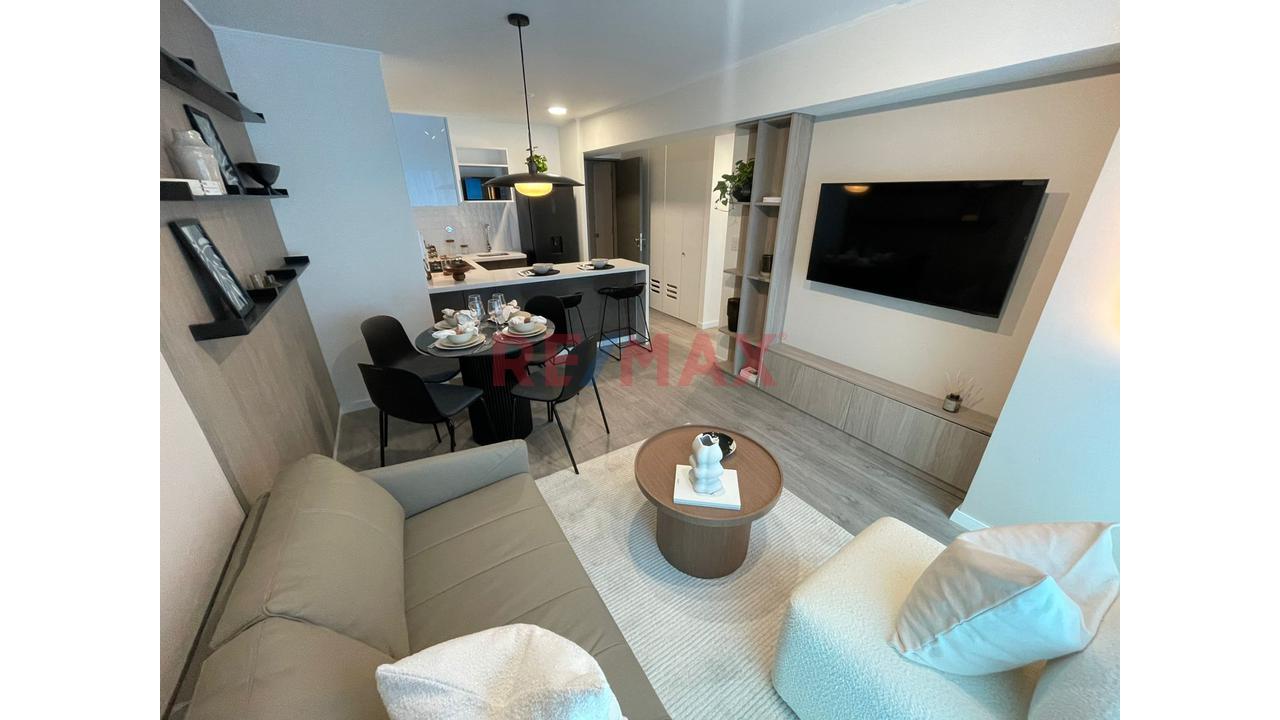 Departamento Flat Exclusivo En Estreno En Av Paseo De La Republica Miraflores
