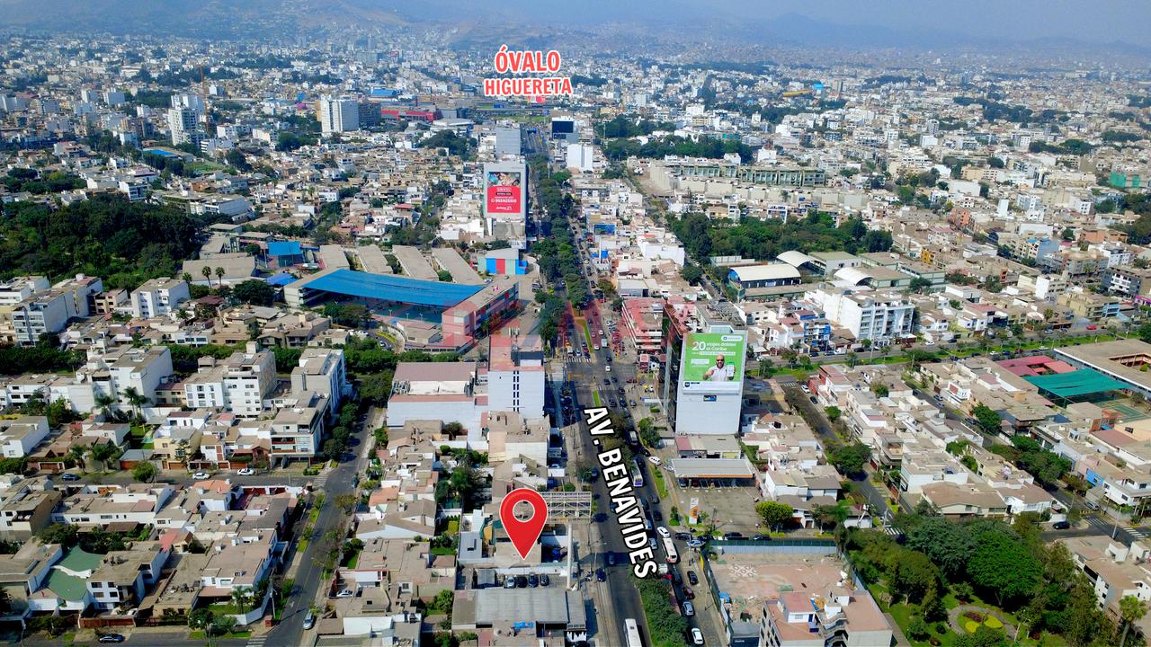 Terreno Comercial En Venta En Miraflores – Av. Benavides | 354 M² | Cz | Cpu:10 Pisos - 11