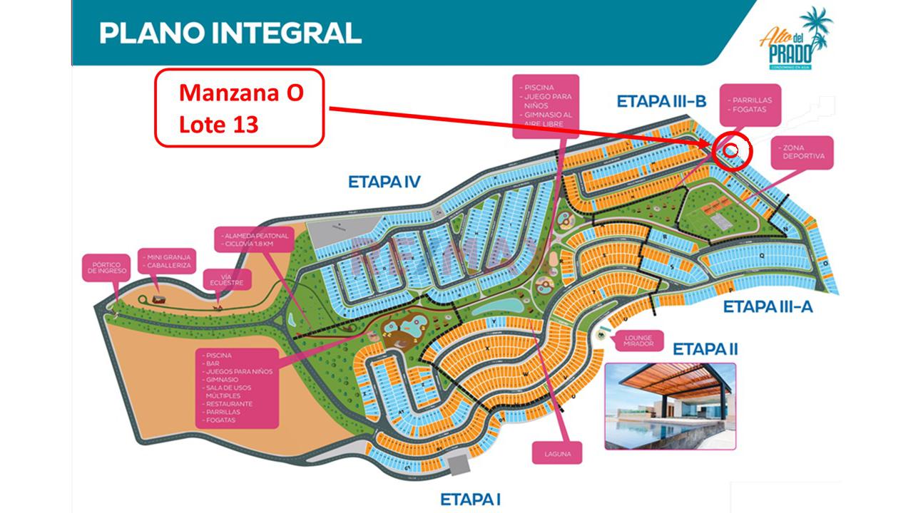 Venta De Terreno Urbano En Condomunio De Asia - Alto Del Prado — foto 4
