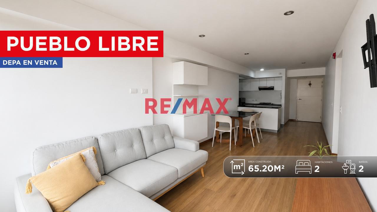 Moderno Departamento De 65 M² En Venta En Pueblo Libre Con Cochera