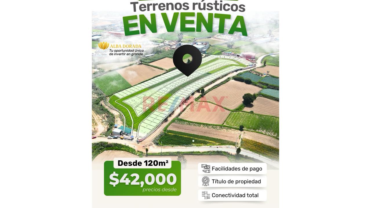Vendo Terreno Rustico Para Casa Huerta En Sachaca - 1