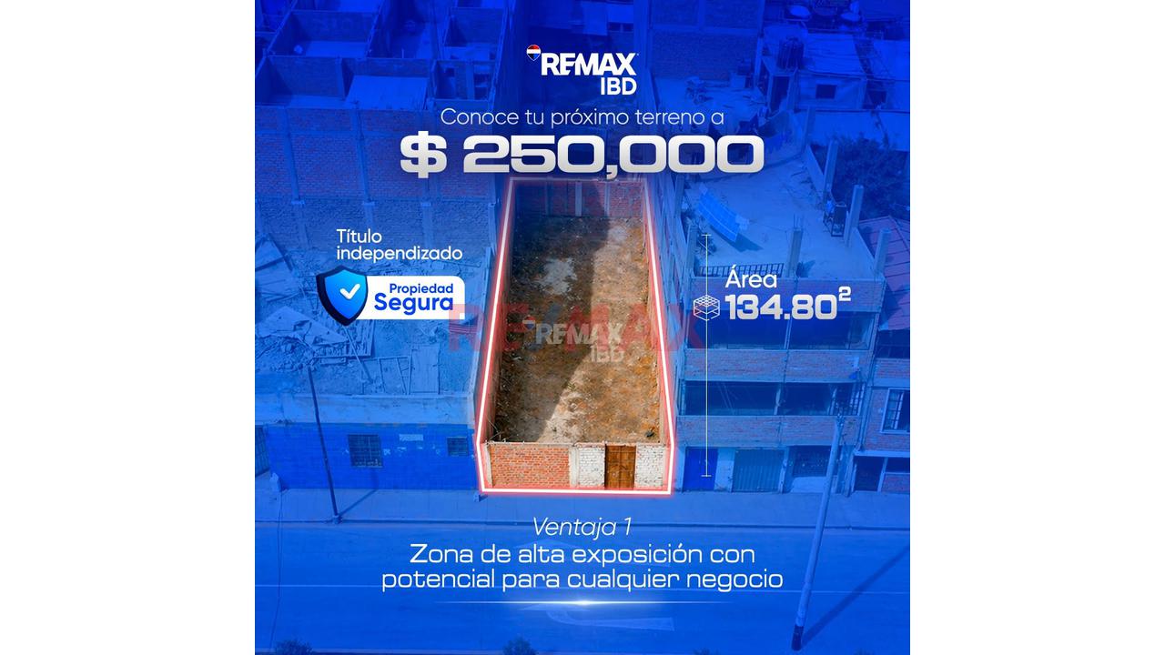 Vendo Lote Comercial En Puente Piedra 134.80 M2 En La Panamericana Norte Y Frente Al Mercado Huamantanga — foto 2