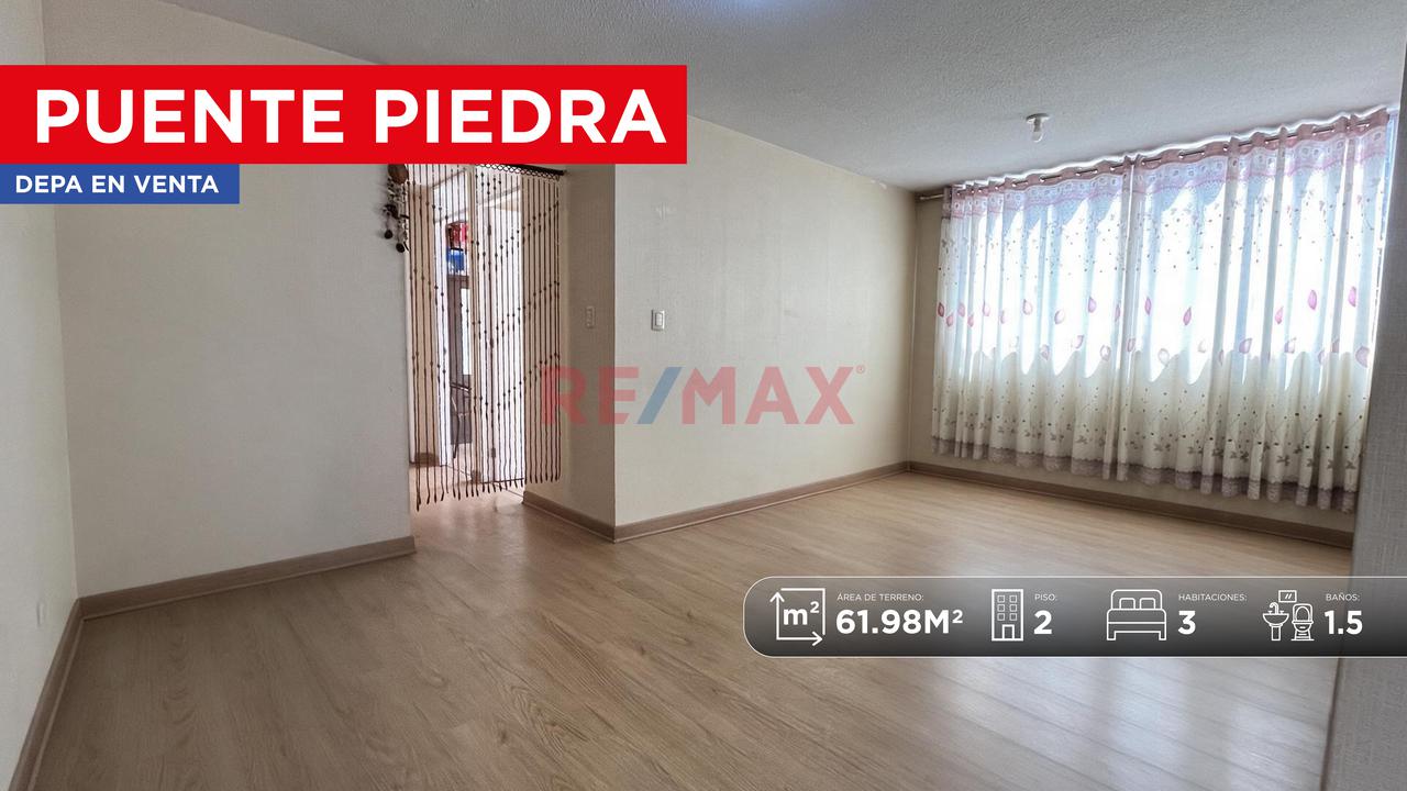 Venta De Departamento De 61.98 M² En Condominio Los Girasoles – Puente Piedra - 1