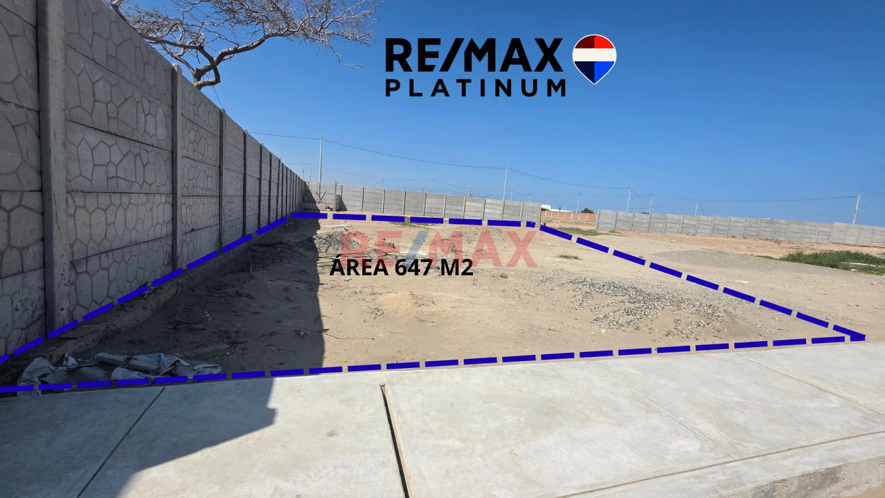 Terreno De 647 M2 En Pimentel Al Costado Del Centro De Esparcimiento Del Colegio De Ingenieros