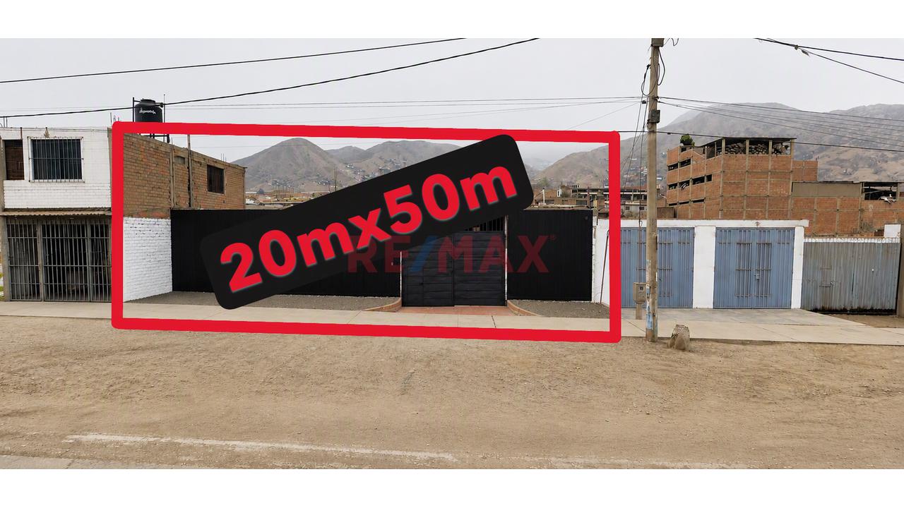 Vendo Terreno En Avenida Con Zonificacion Cz - 1000 M2 - Manchay — foto 2