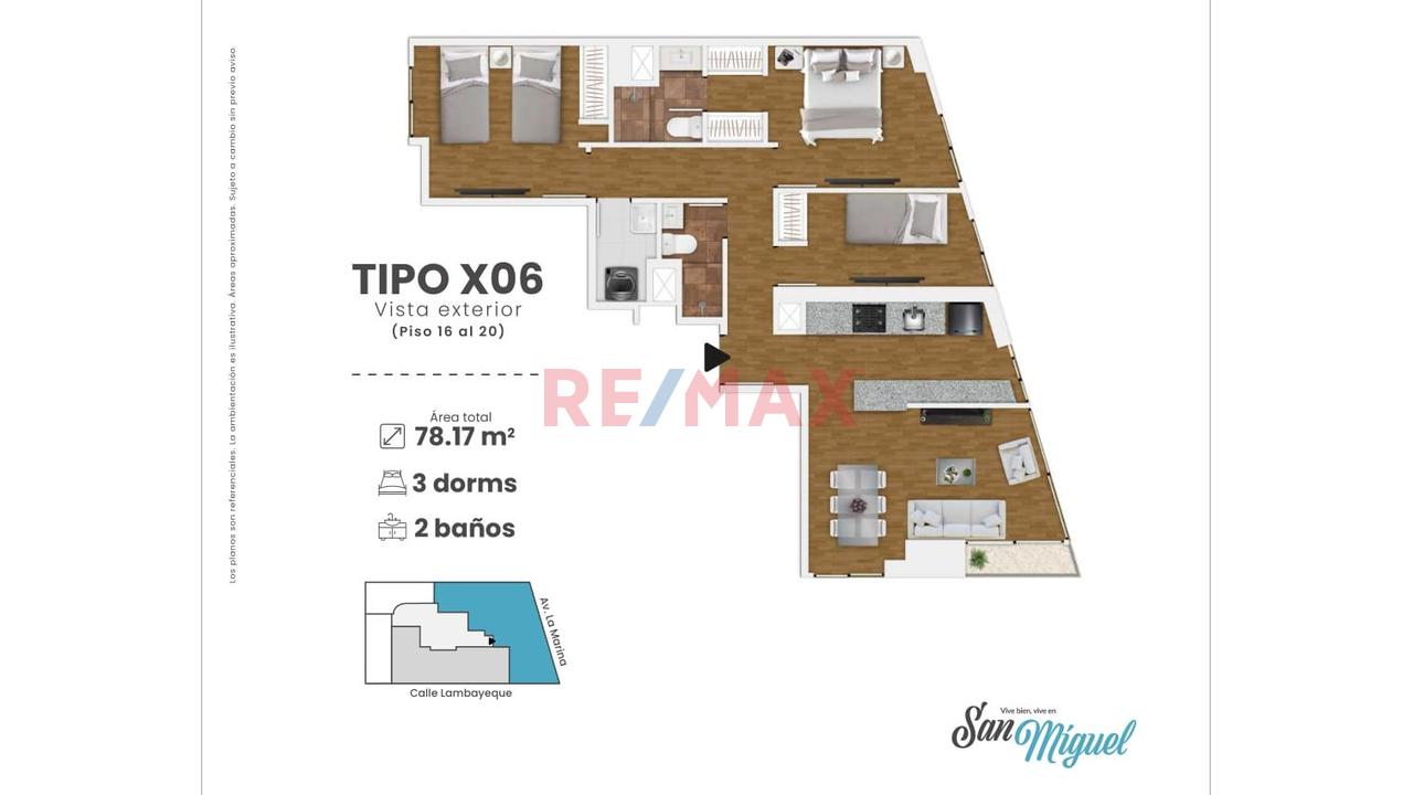 Pre –Venta Proyecto Exclusivo  En San Miguel Con Eco Depas