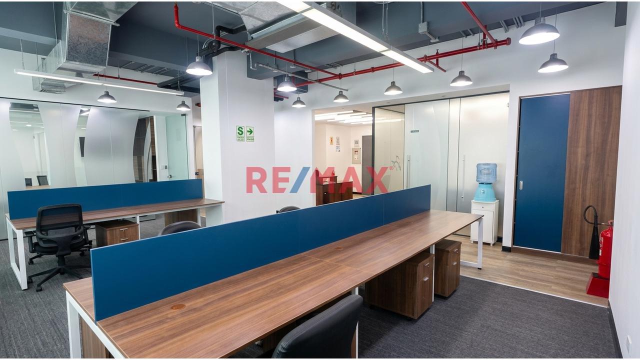 Oficina Amoblada En Jesus Maria De 113 M² Con 2 Baños Y 2 Cocheras - 1