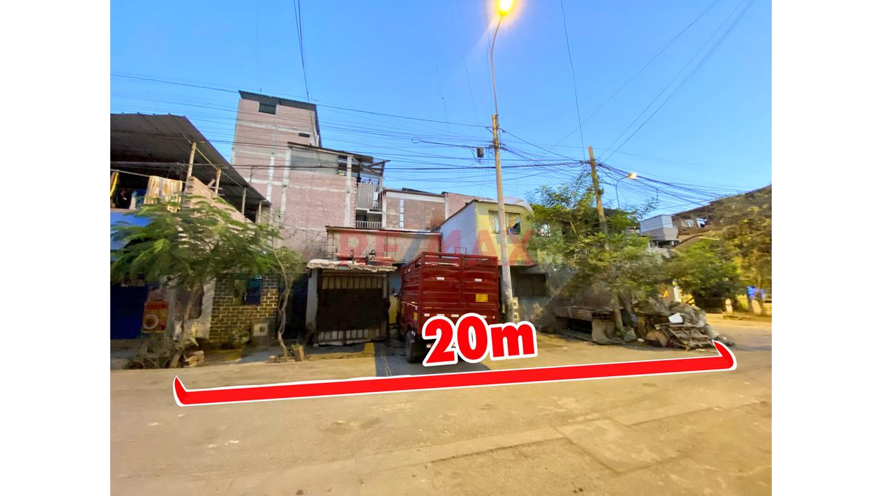 Terreno En Esquina 190 M2 - Villa El Salvador