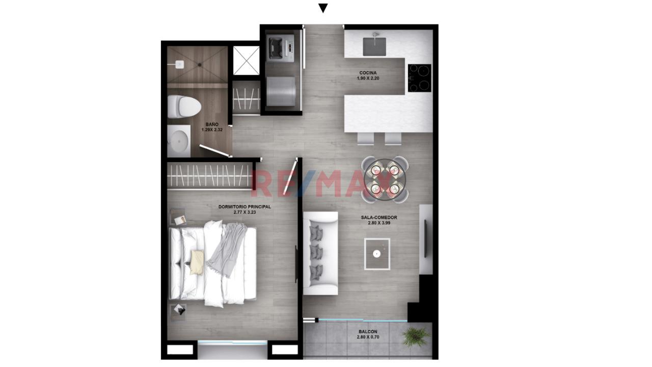Estrena Moderno Departamento De 39.87 M² Con Balcón | Cerca De Miraflores | Entrega Diciembre 2026 — foto 4