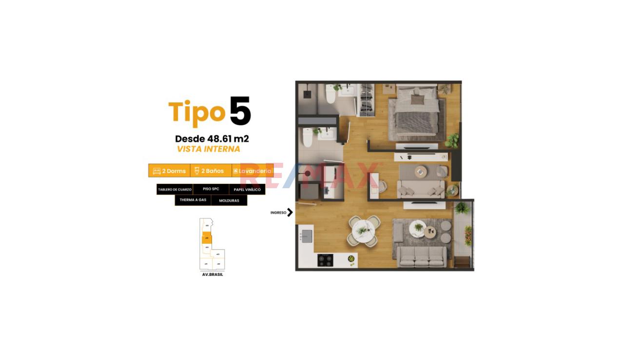 Departamento De Estreno En Av. Brasil – ¡Entrega En Diciembre! - 3