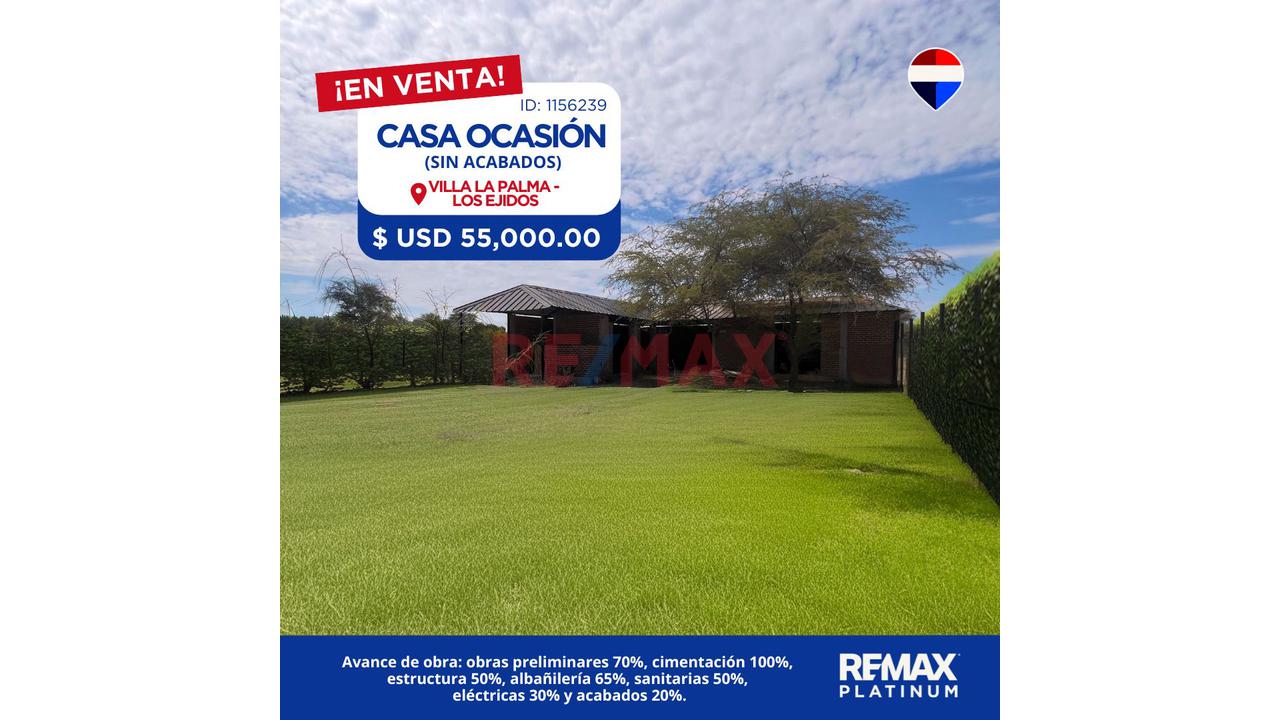 ✔✔Vendo Linda Casa Sin Acabados En Villa La Palma✔✔La Puedes Acabar A Tu Gusto 484 M2📌📌 - 4