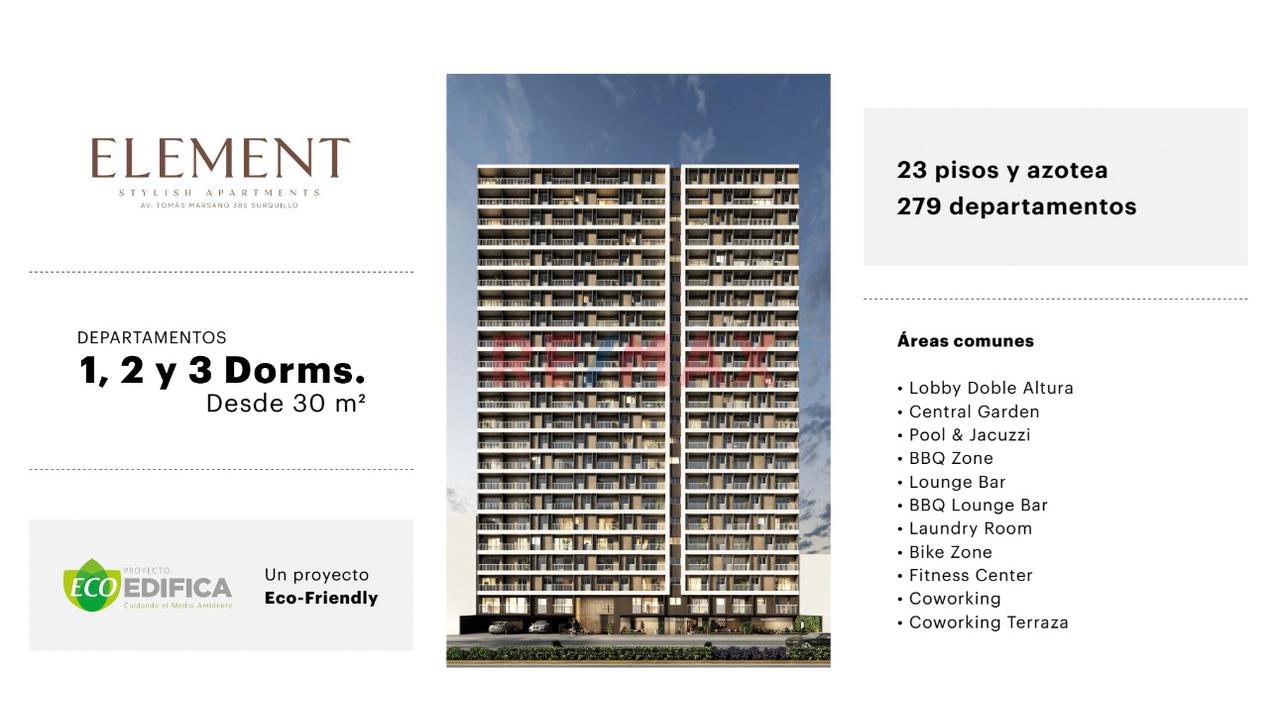 Element | Un Lugar Para Crecer En El Nuevo Corazón De Surquillo ⭐ — foto 2