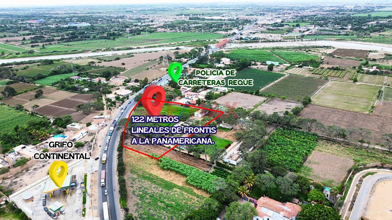 Terreno En Venta En Una Ubicación Estratégica En La Panamericana – 10,000 M² Reque - Chiclayo - 6