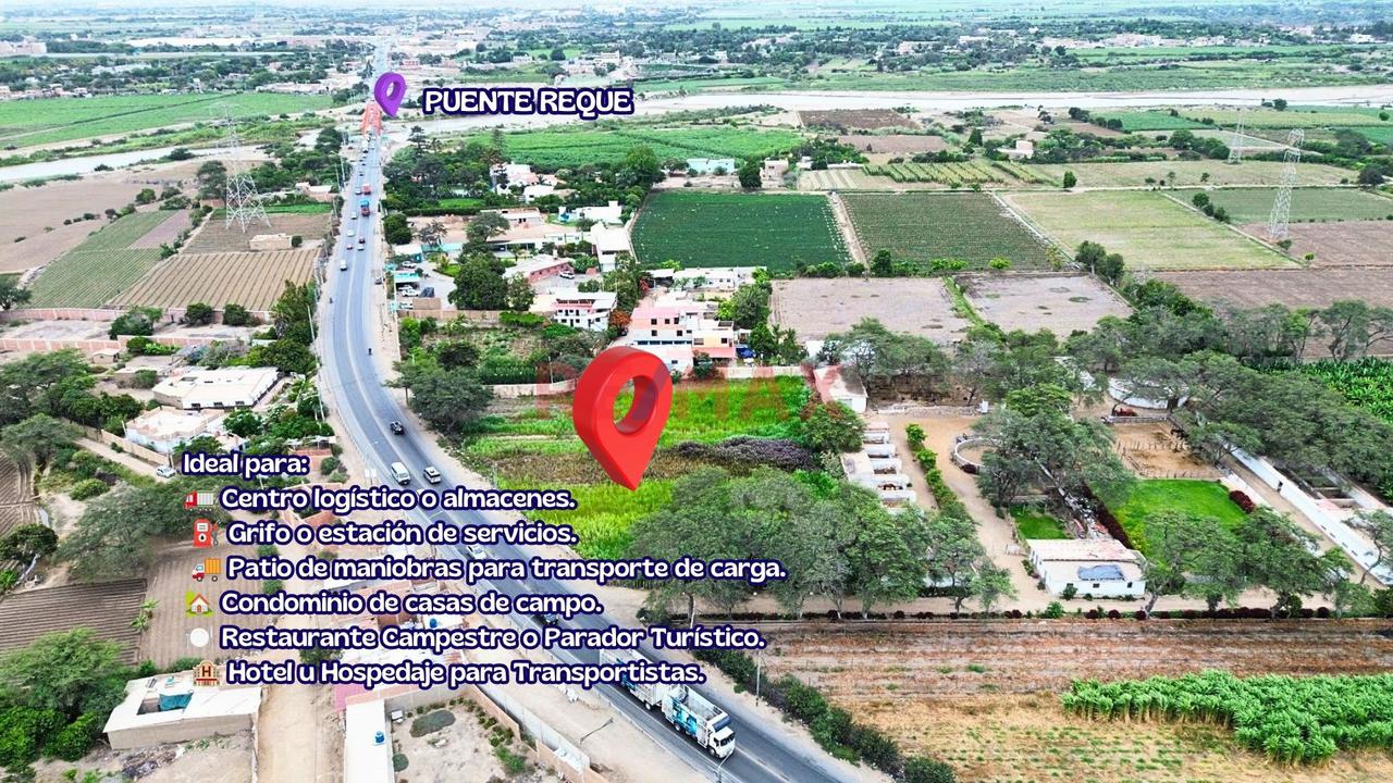 Terreno En Venta En Una Ubicación Estratégica En La Panamericana – 10,000 M² Reque - Chiclayo - 9
