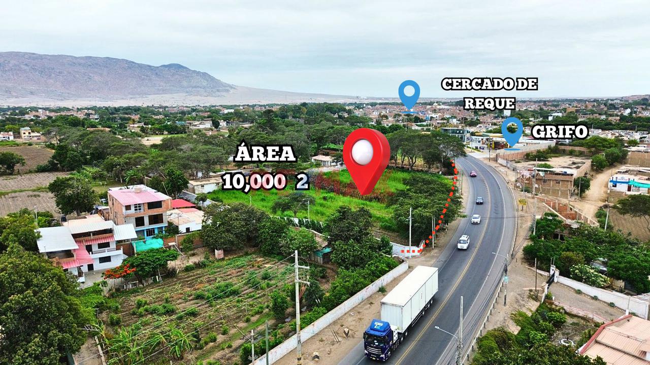 Terreno En Venta En Una Ubicación Estratégica En La Panamericana – 10,000 M² Reque - Chiclayo - 8