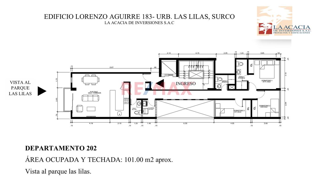 Venta De Departamento 3 Dormitorios 3 Baños Surco — foto 5