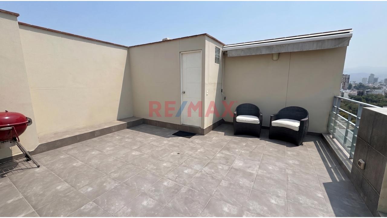 Alquiler Dúplex En Miraflores Con 1 Dormitorio 2 Baños Y 150 M² - 21