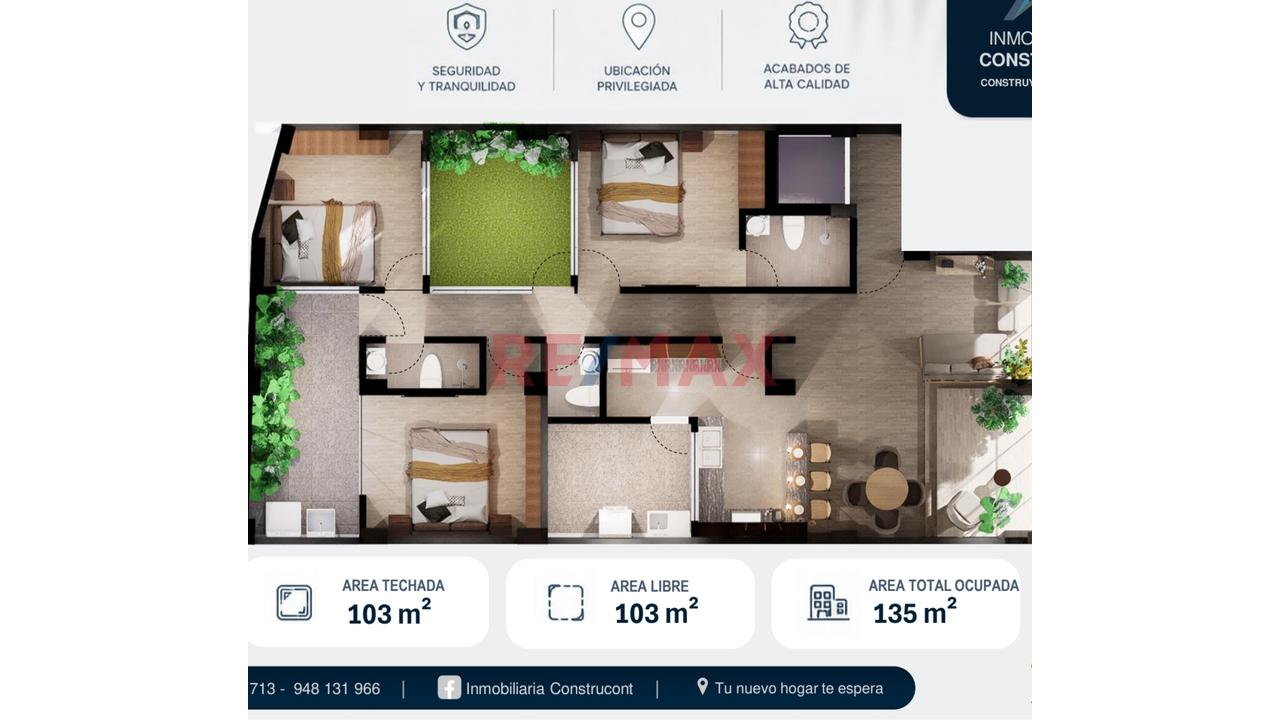 Exclusivo Departamento En Cayma  Urb. Privada La Romero — foto 2