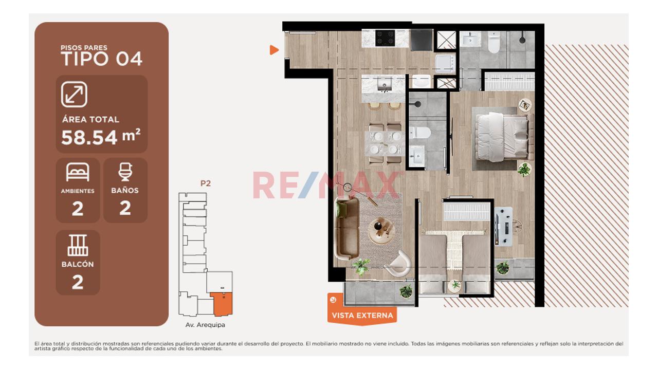 Modernos Departamentos De 2 Dormitorios En Santa Beatriz: Espacios Funcionales Y Excelente Conectividad | Entrega 1T 2027 — foto 13