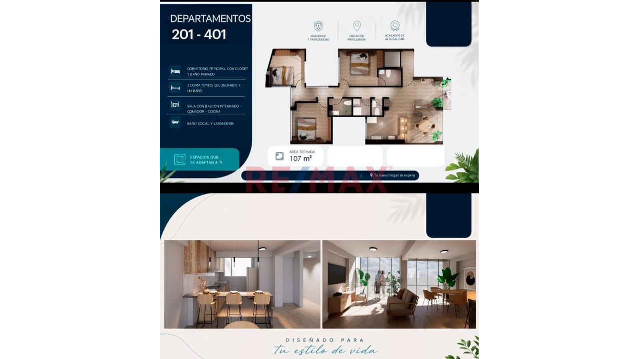 Departamento En Urb La Romero Cayma — foto 3