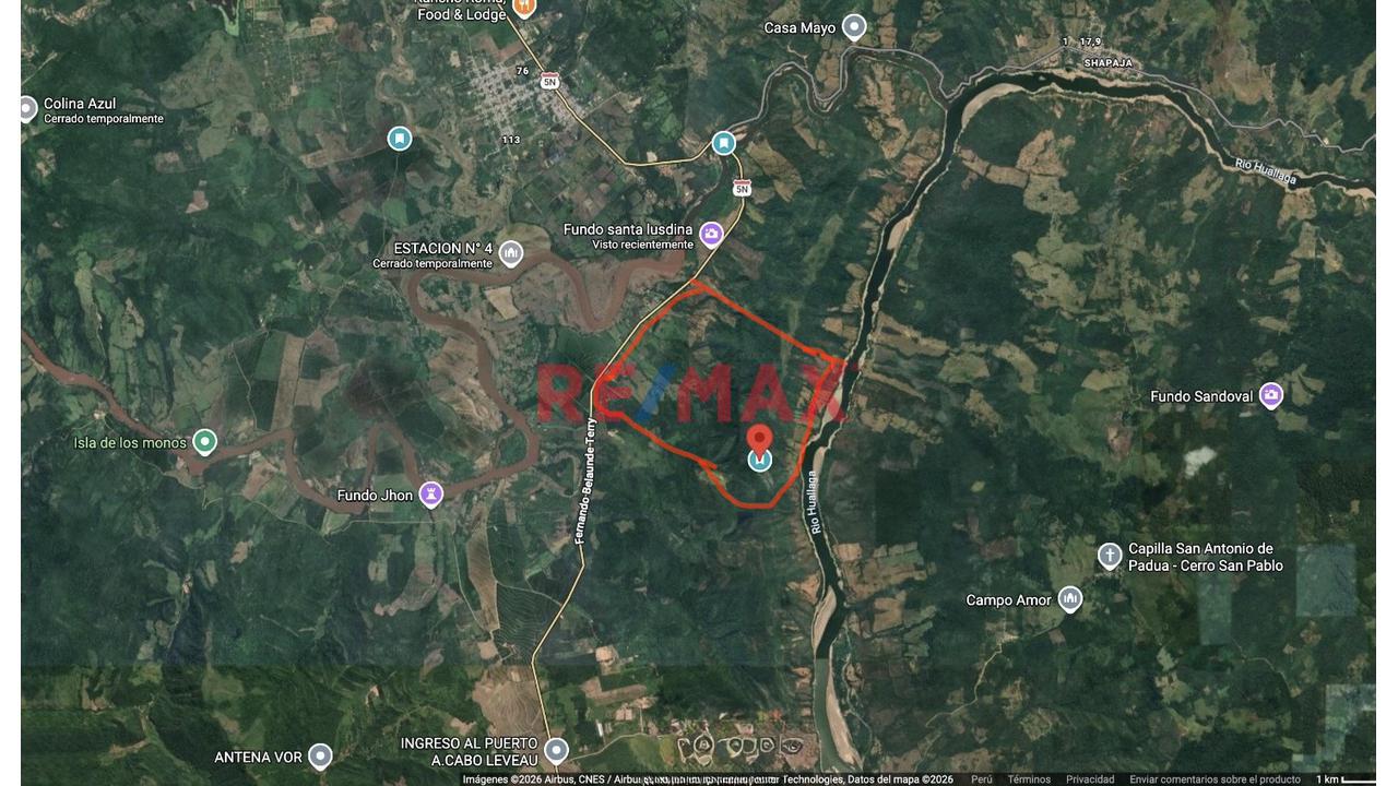 Terreno Estratégico De 32.54 Ha En Venta – Juan Guerra, San Martín - 1