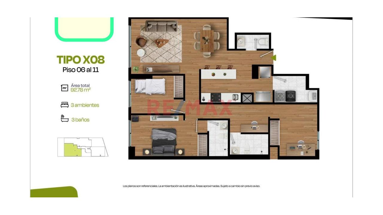 Venta Departamento Flat Estreno — foto 2