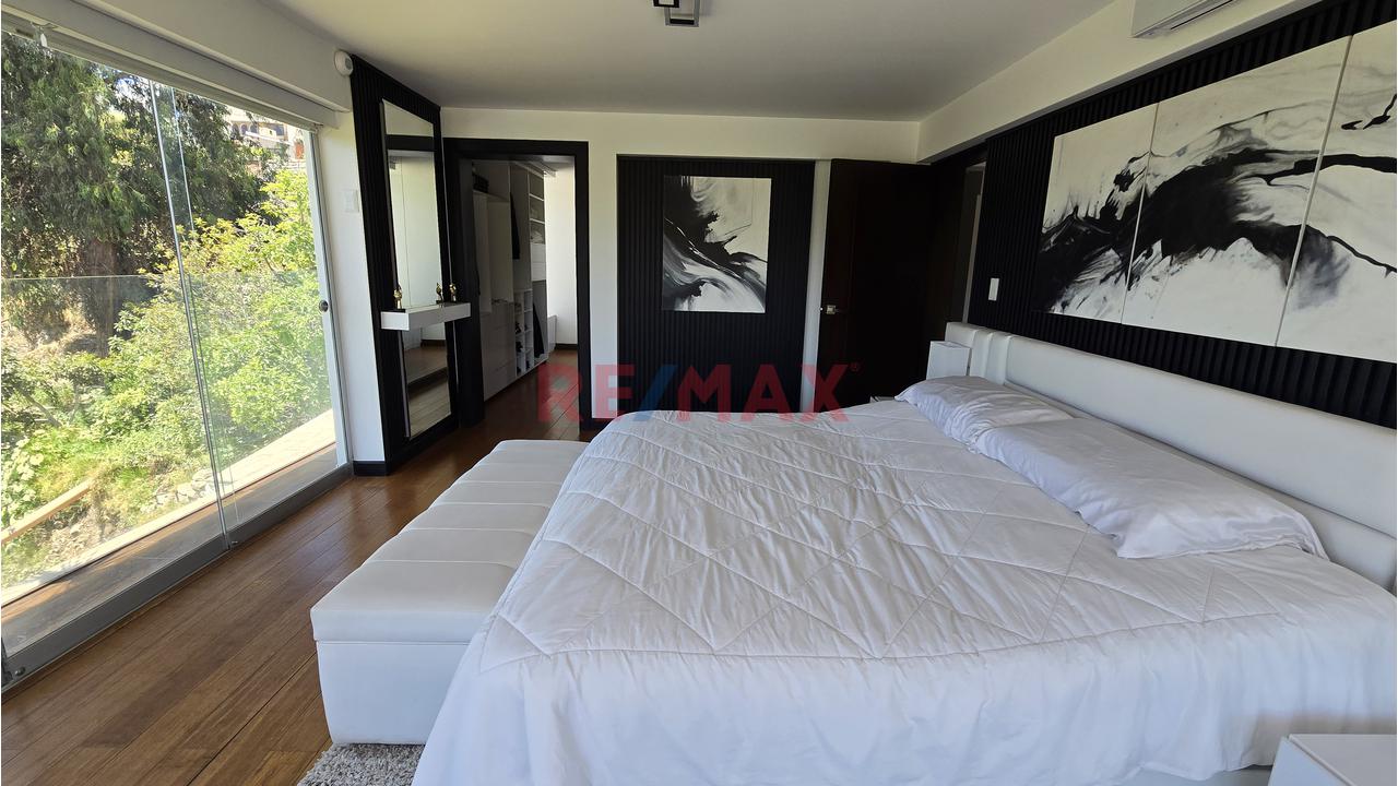 Triplex De Lujo Amoblado En Valle Escondido Cayma - 13