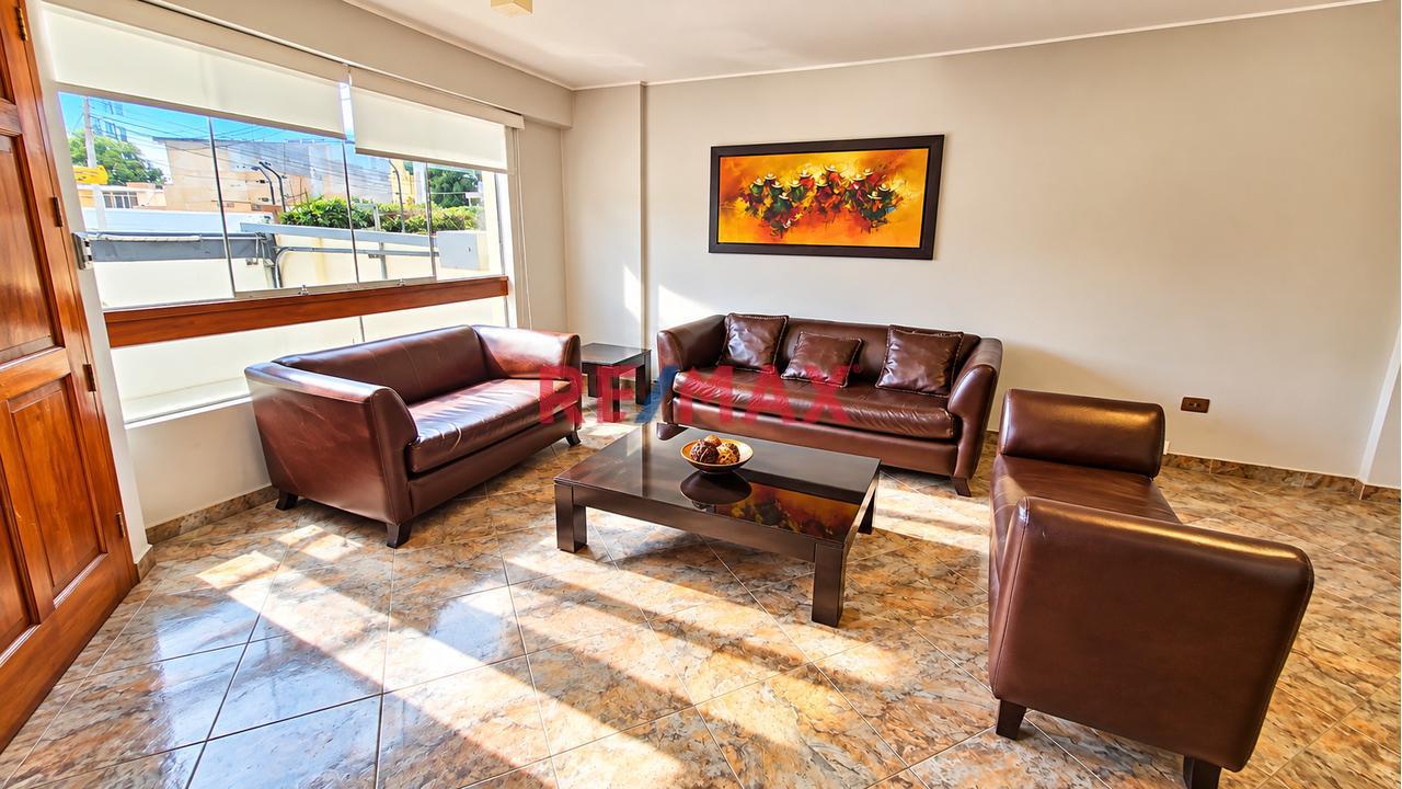 Alquiler Departamento Amoblado En Av. Antares,, Surco