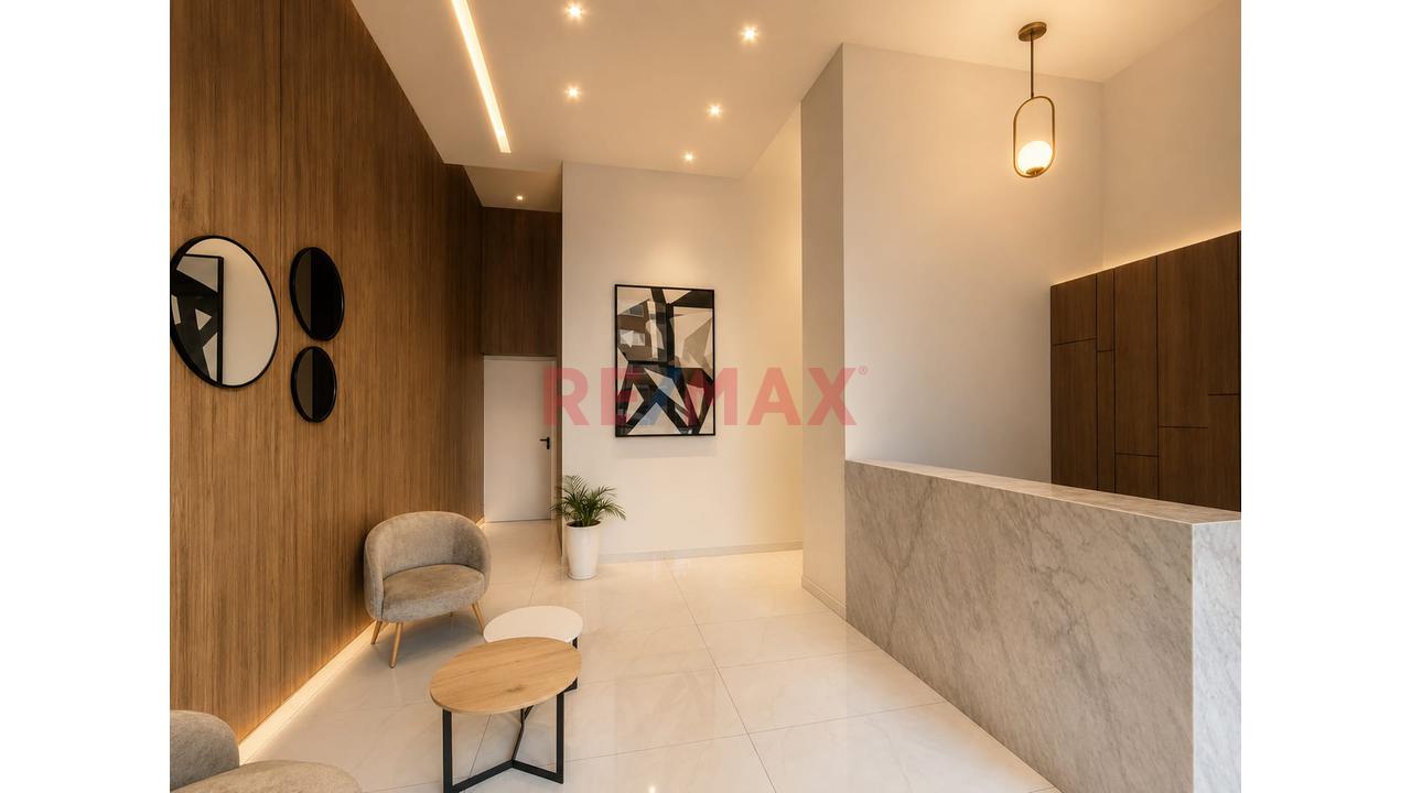Se Vende Moderno Departamento Con Balcón Y Jardín En Miraflores. Edificio Con Áreas Comunes — foto 7