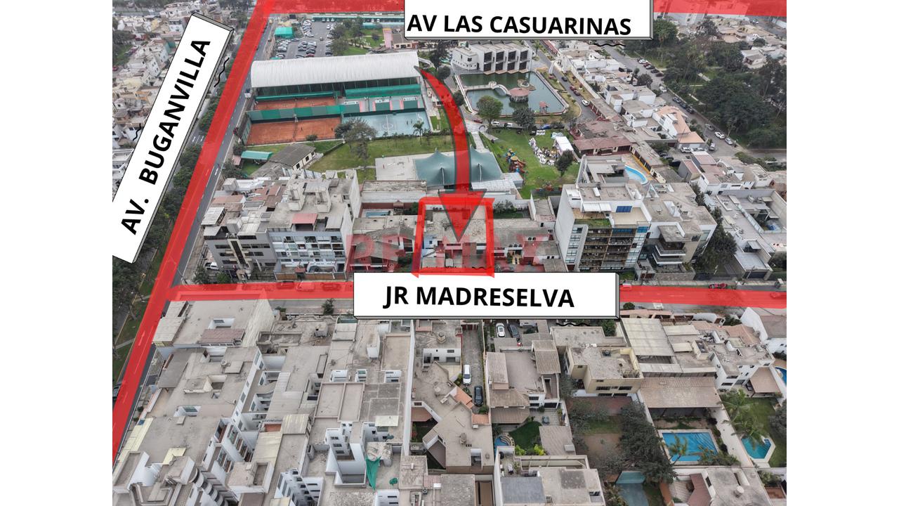 Vendo Casa Como Terreno De 635 M² En La Floresta De Monterrico: 4 Pisos Para Desarrolladores - 5