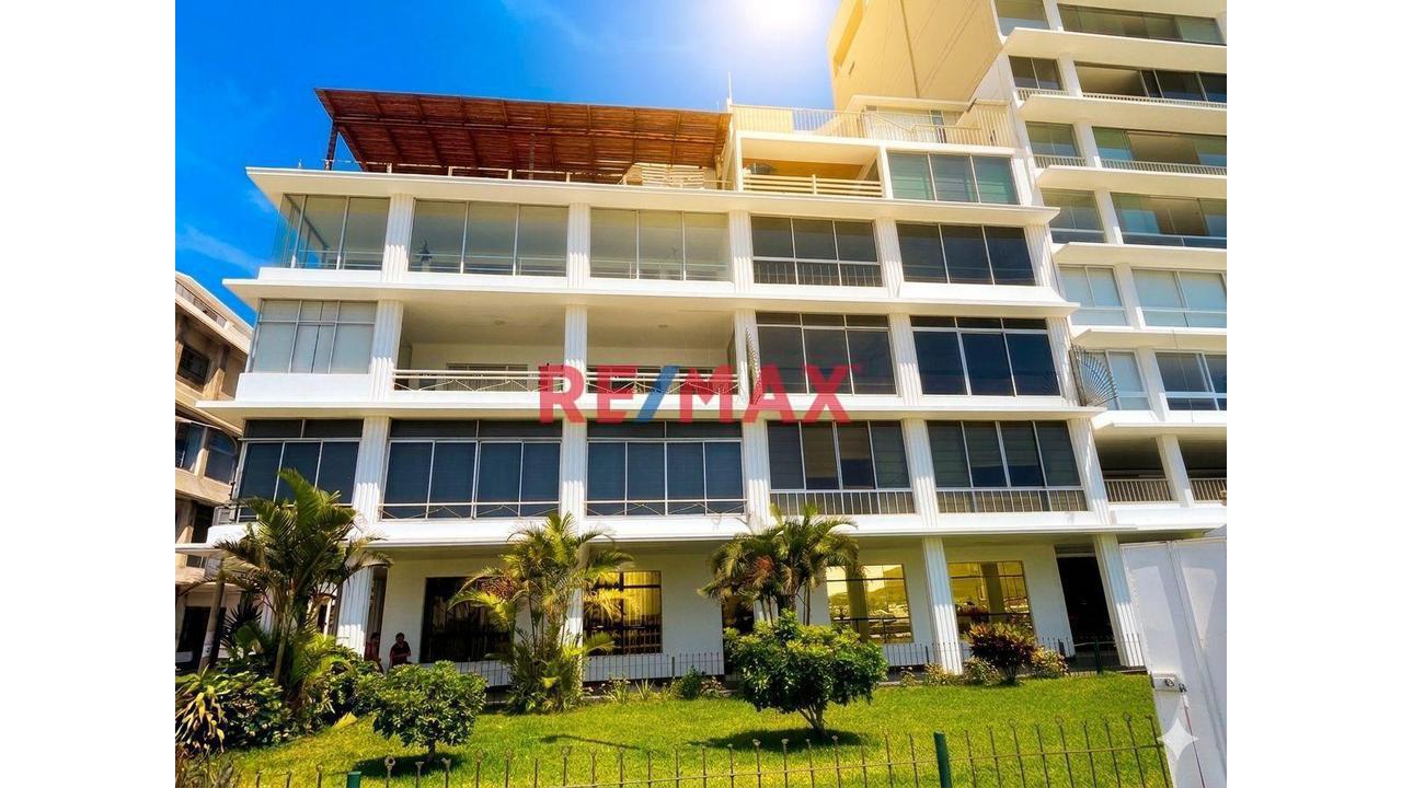 Lindo Departamento Con Vista Al Mar En El Balneario De Ancon - 1