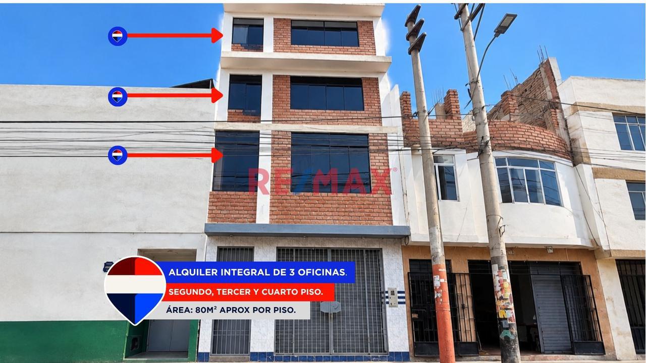 Alquiler De Amplias Oficinas – 2.º, 3.º Y 4.º Piso | Alquiler Integral De Los 3 Pisos - 1