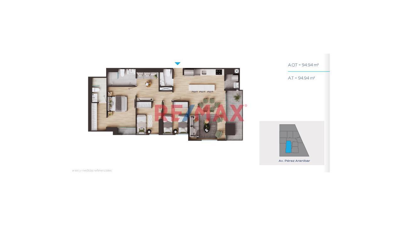 Venta Departamento 94 Mts 2 En San Isidro — foto 5