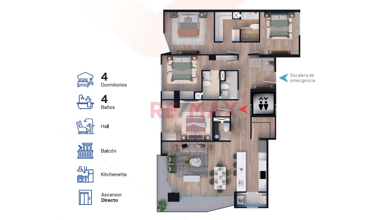 Venta Flat En La Mejor Zona De San Isidro — foto 11