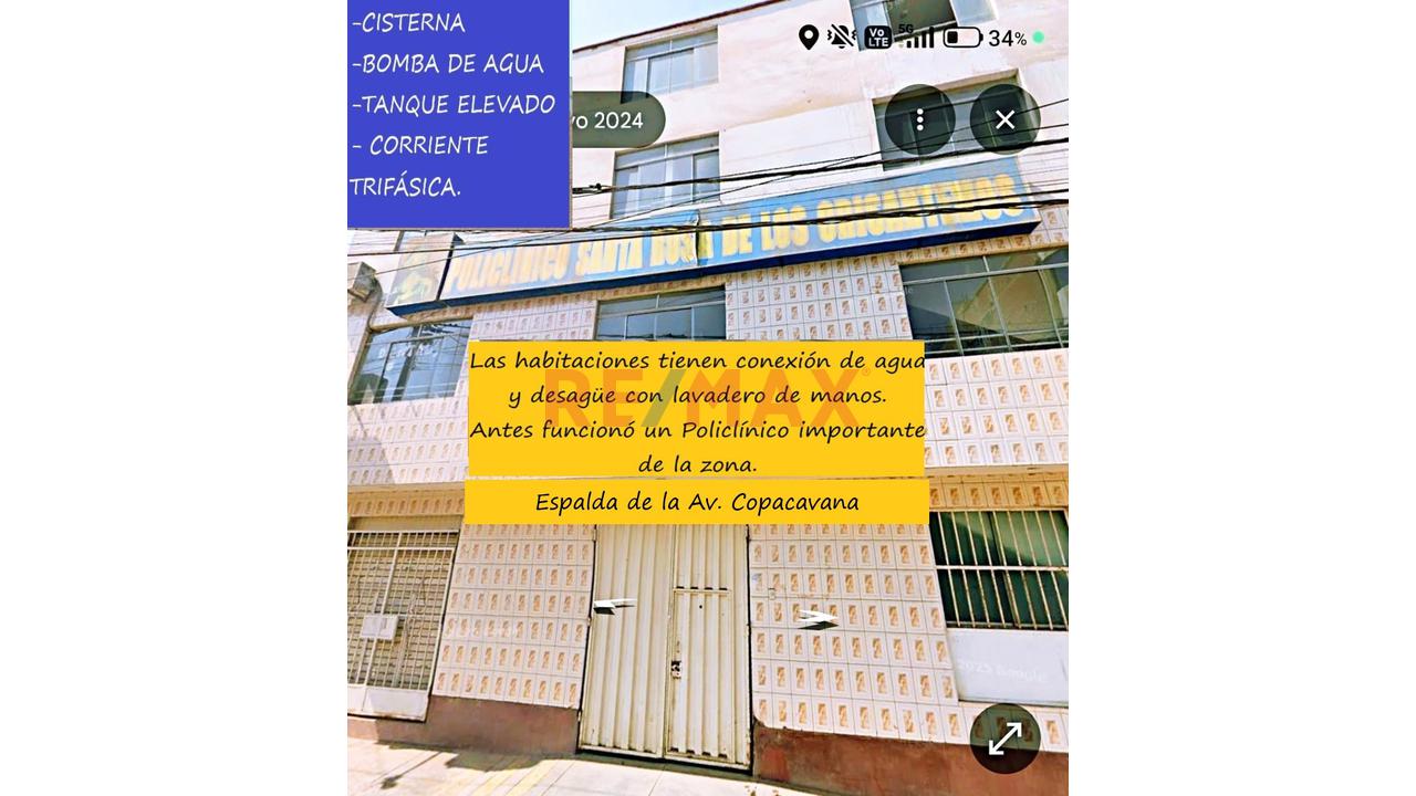 Puente Piedra- Ideal Policlínico I3. 960 M2 Construidos (4 Pisos).   Por Mercado Huamantanga — foto 8